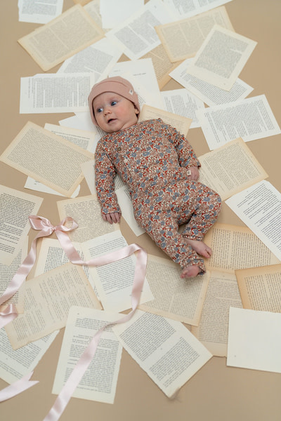 A Tiny Story baby romper long sleeve Multicolour