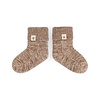 baby slippers Ivory