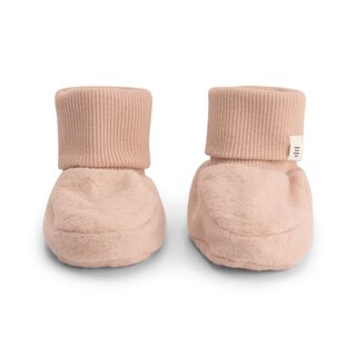 A Tiny Story baby slippers Old pink