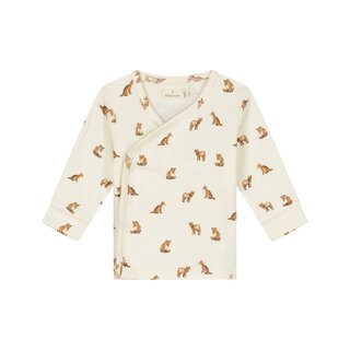 A Tiny Story baby t-shirt long sleeve Ivory