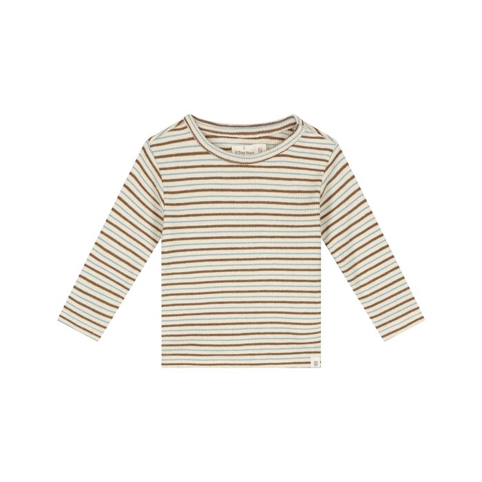 A Tiny Story baby t-shirt long sleeve Ivory TIN26429634
