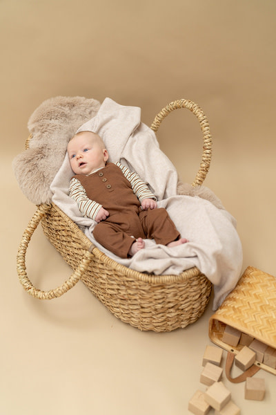 A Tiny Story baby t-shirt long sleeve Ivory TIN26429634