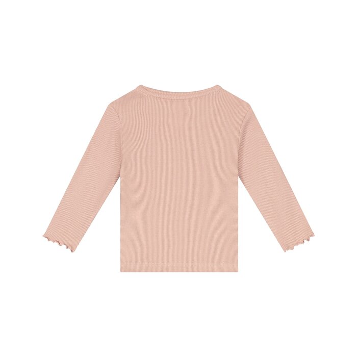 A Tiny Story baby tshirt long sleeve Old pink