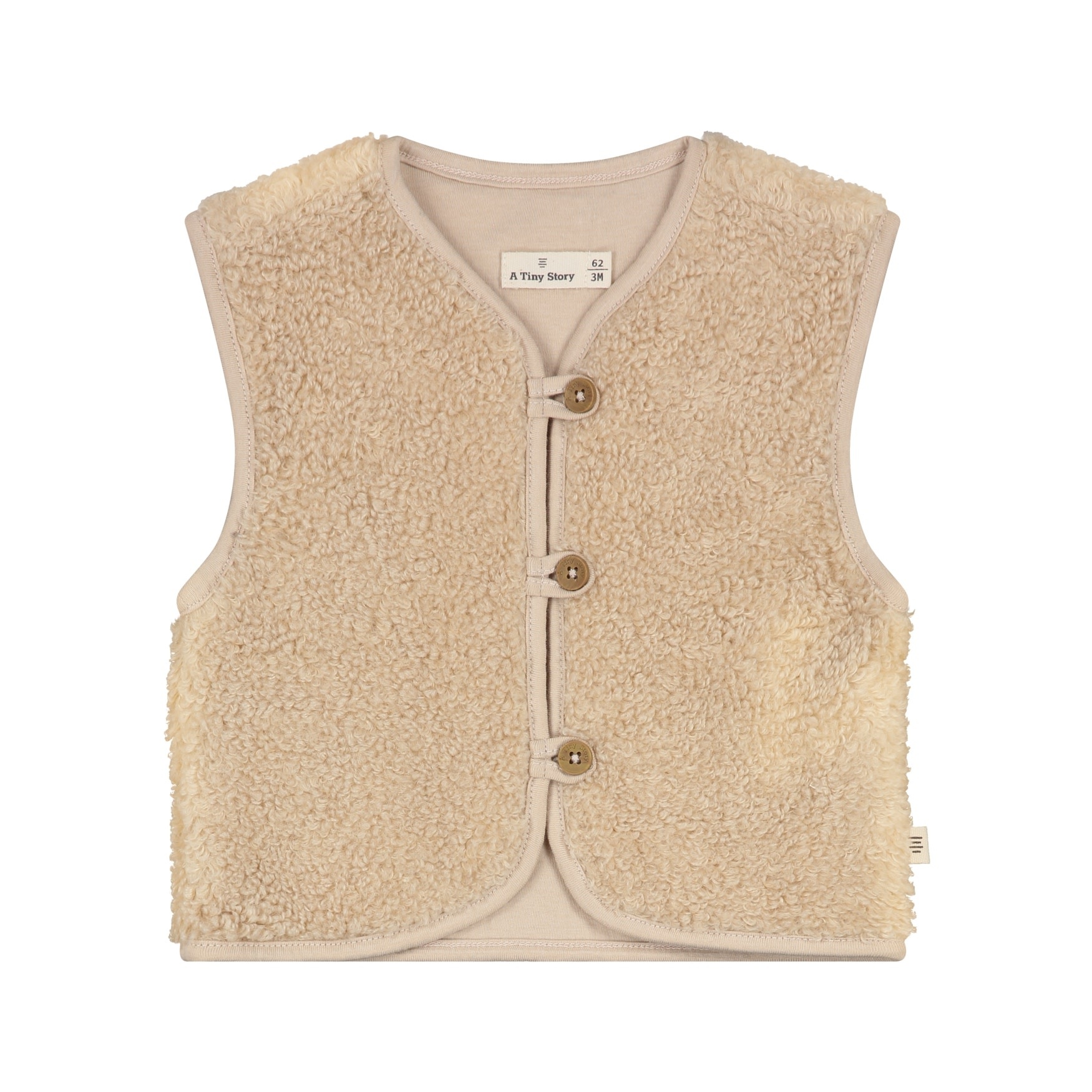 A Tiny Story baby waistcoat Cookie