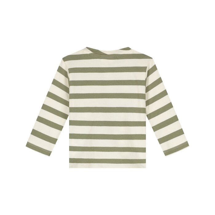 Babyface baby boys t-shirt long sleeve Army