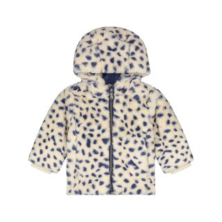 Babyface baby girls fake fur jacket Cream