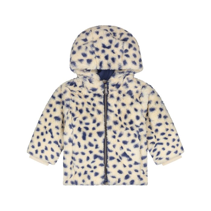 Babyface baby girls fake fur jacket Cream