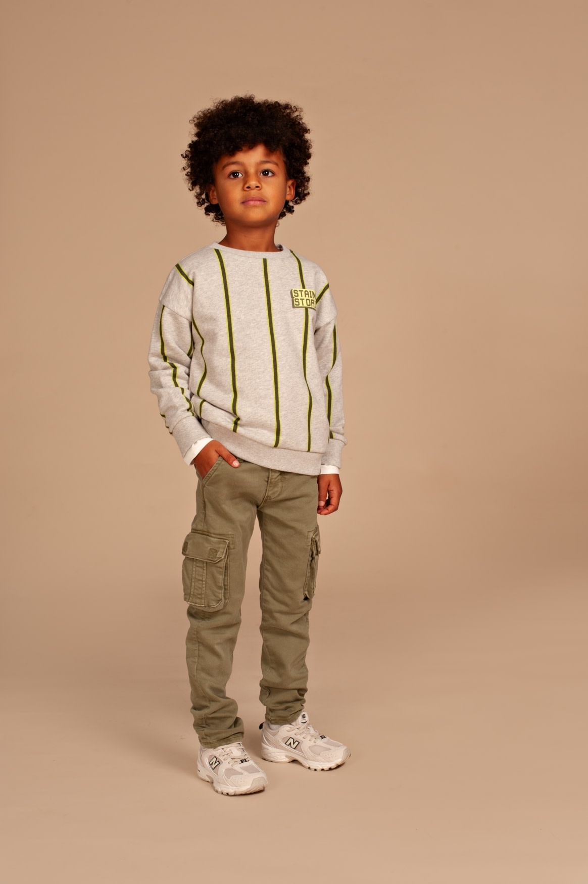 Stains & Stories boys worker Army SSA26407259