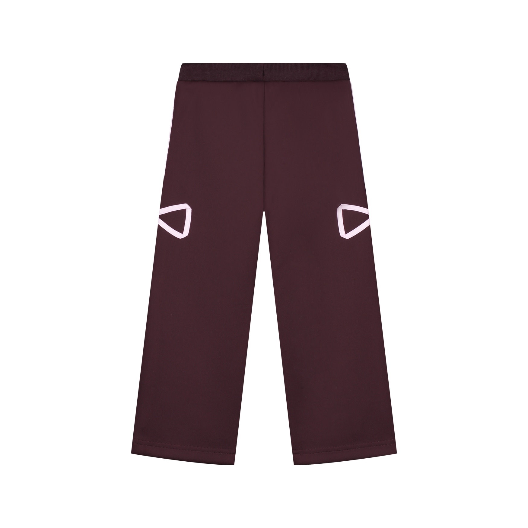 Stains & Stories girls track pant Wine Red