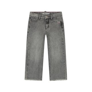 Stains & Stories girls wide leg pants Mid Grey Denim