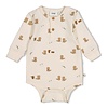 Romper AOP Offwhite - Tiny Timber Tales