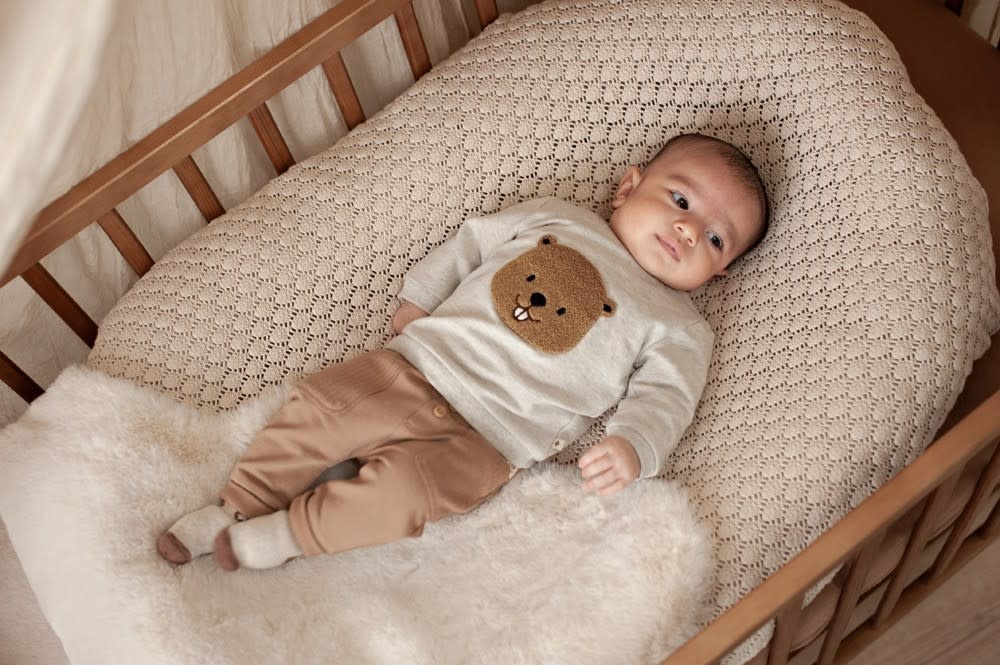 Feetje Sweater Grijs melange - Tiny Timber Tales
