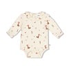 Romper AOP Offwhite - Forest Garden