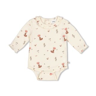 Feetje Romper AOP Offwhite - Forest Garden