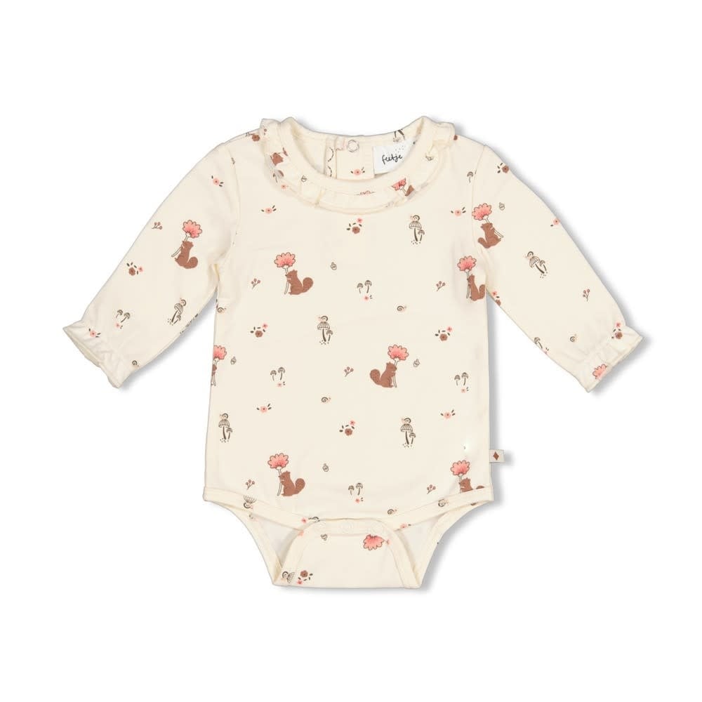 Feetje Romper AOP Offwhite - Forest Garden
