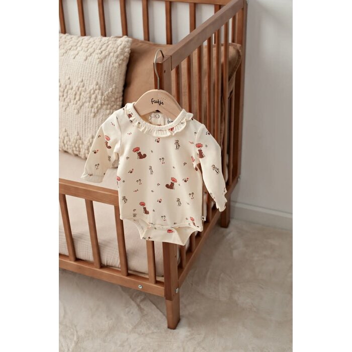 Feetje Romper AOP Offwhite - Forest Garden