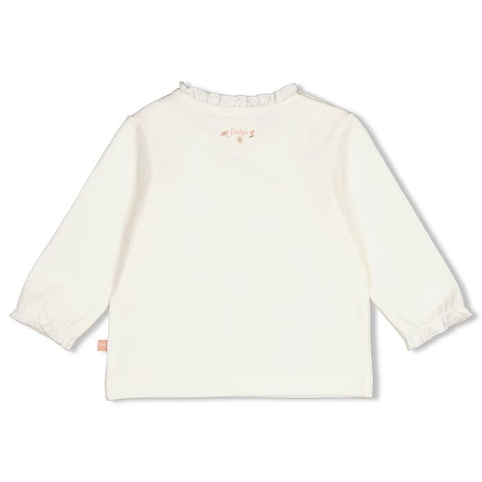 Feetje Longsleeve Offwhite - Fall in Love