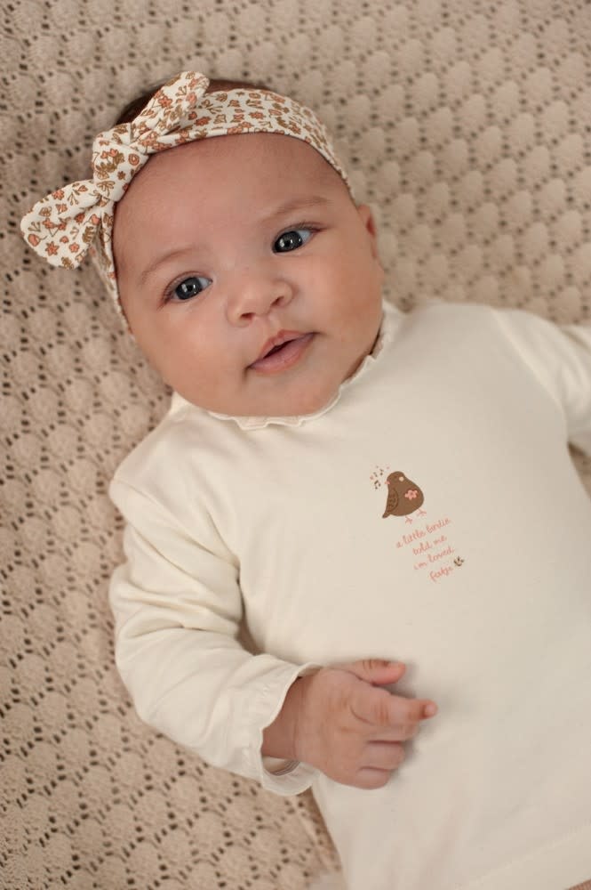 Feetje Longsleeve Offwhite - Fall in Love