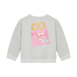 Daily7 Sweater Backprint Light Grey Melange