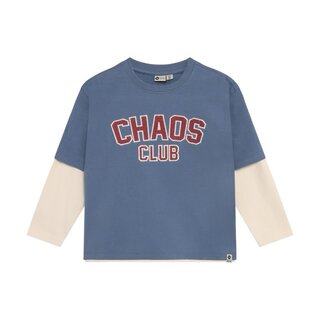 Daily7 T-shirt Longsleeve Over Sleeve Ash Blue