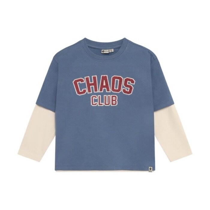 Daily7 T-shirt Longsleeve Over Sleeve Ash Blue