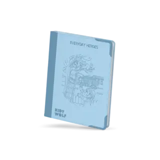 Kidywolf KIDYDRAW-PAD REFILL 6 Everyday heroes
