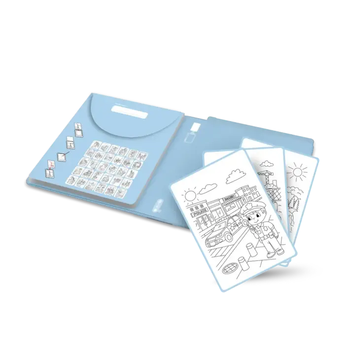 Kidywolf KIDYDRAW-PAD REFILL 6 Everyday heroes