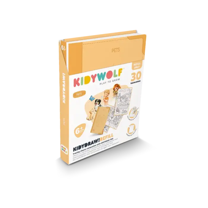 Kidywolf KIDYDRAW-PAD-REFILL 6 Pets