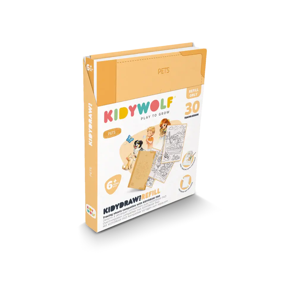 Kidywolf KIDYDRAW-PAD-REFILL 6 Pets