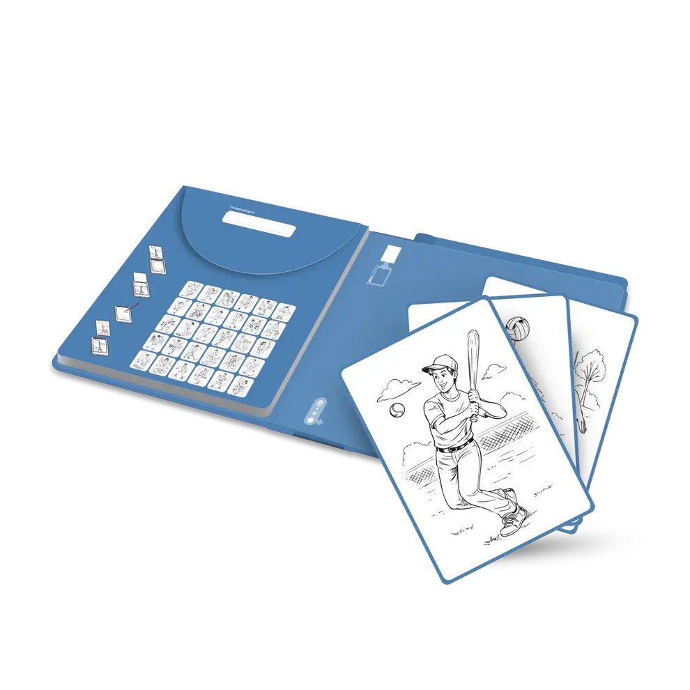 Kidywolf KIDYDRAW-PAD REFILL 8 Sports