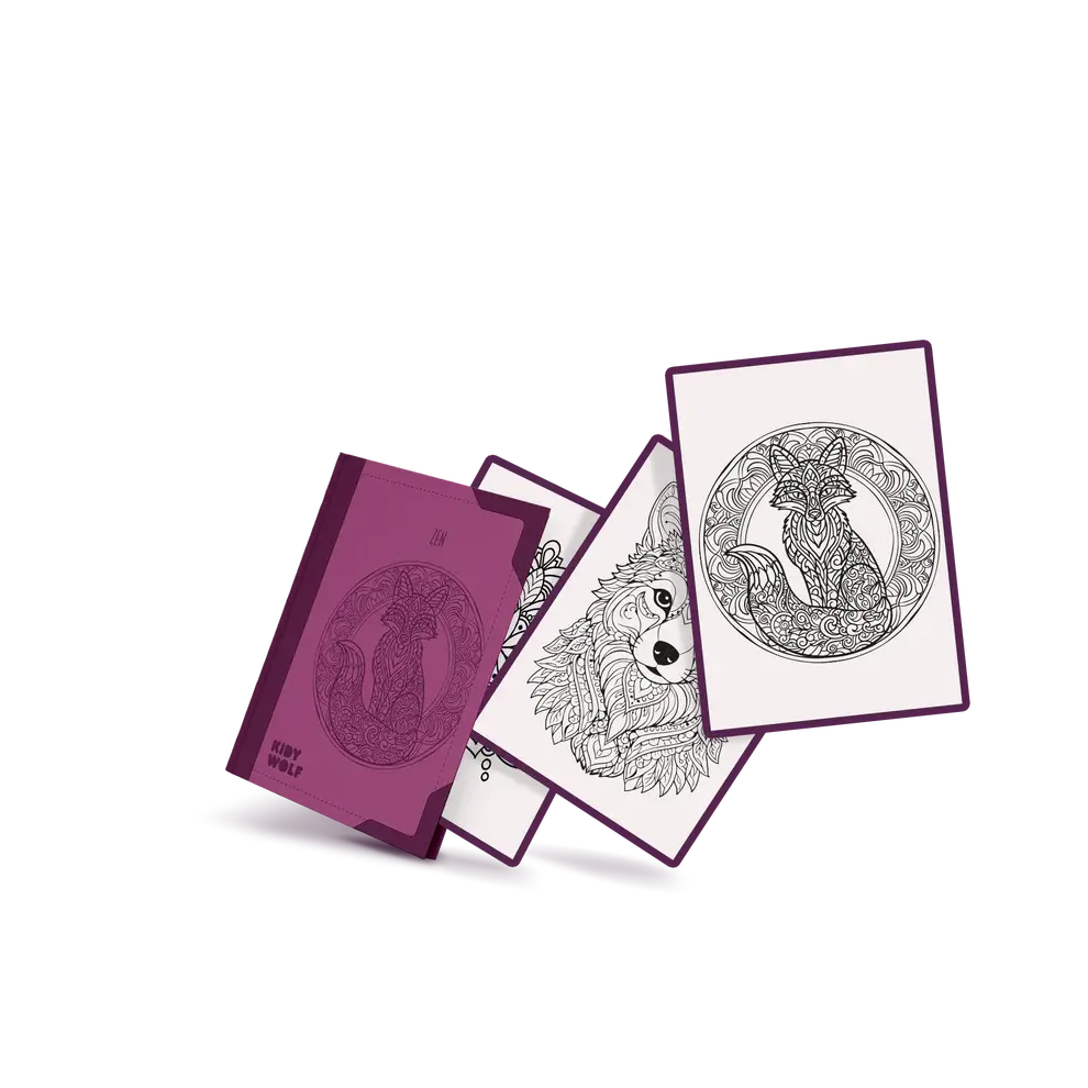 Kidywolf K-DRAW-PAD REFILL 10 Zen