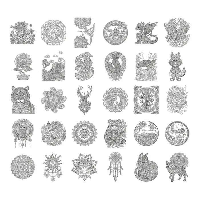 Kidywolf K-DRAW-PAD REFILL 10 Zen