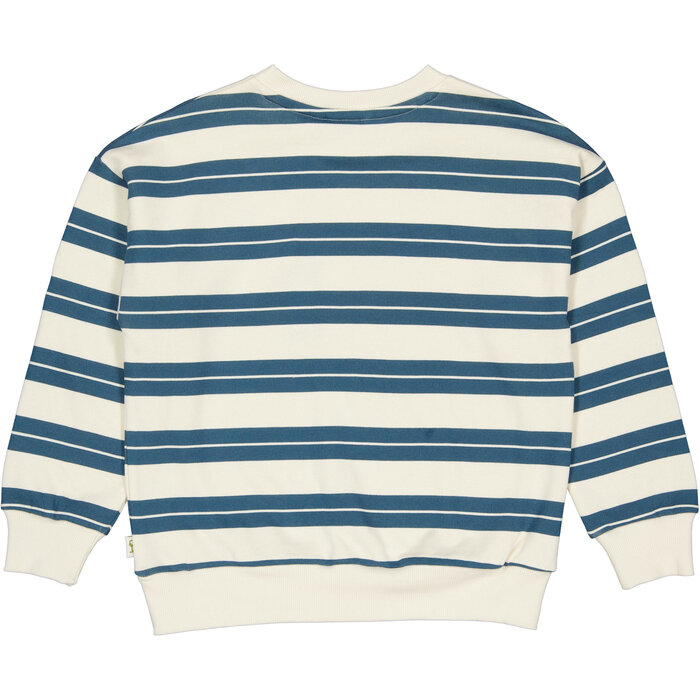 QPI Sweater QW261FABRICE AOP Blue Stripe