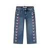 girls wide leg pants Medium blue denim