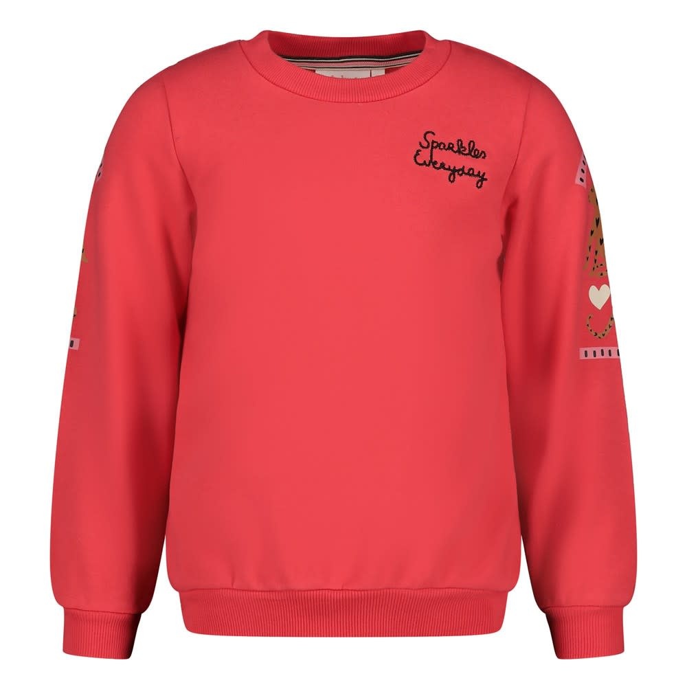 Jubel Sweater Rood - City Chic