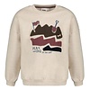 Sweater oversized Offwhite melange - Rock the Earth