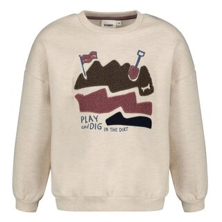 Sturdy Sweater oversized Offwhite melange - Rock the Earth