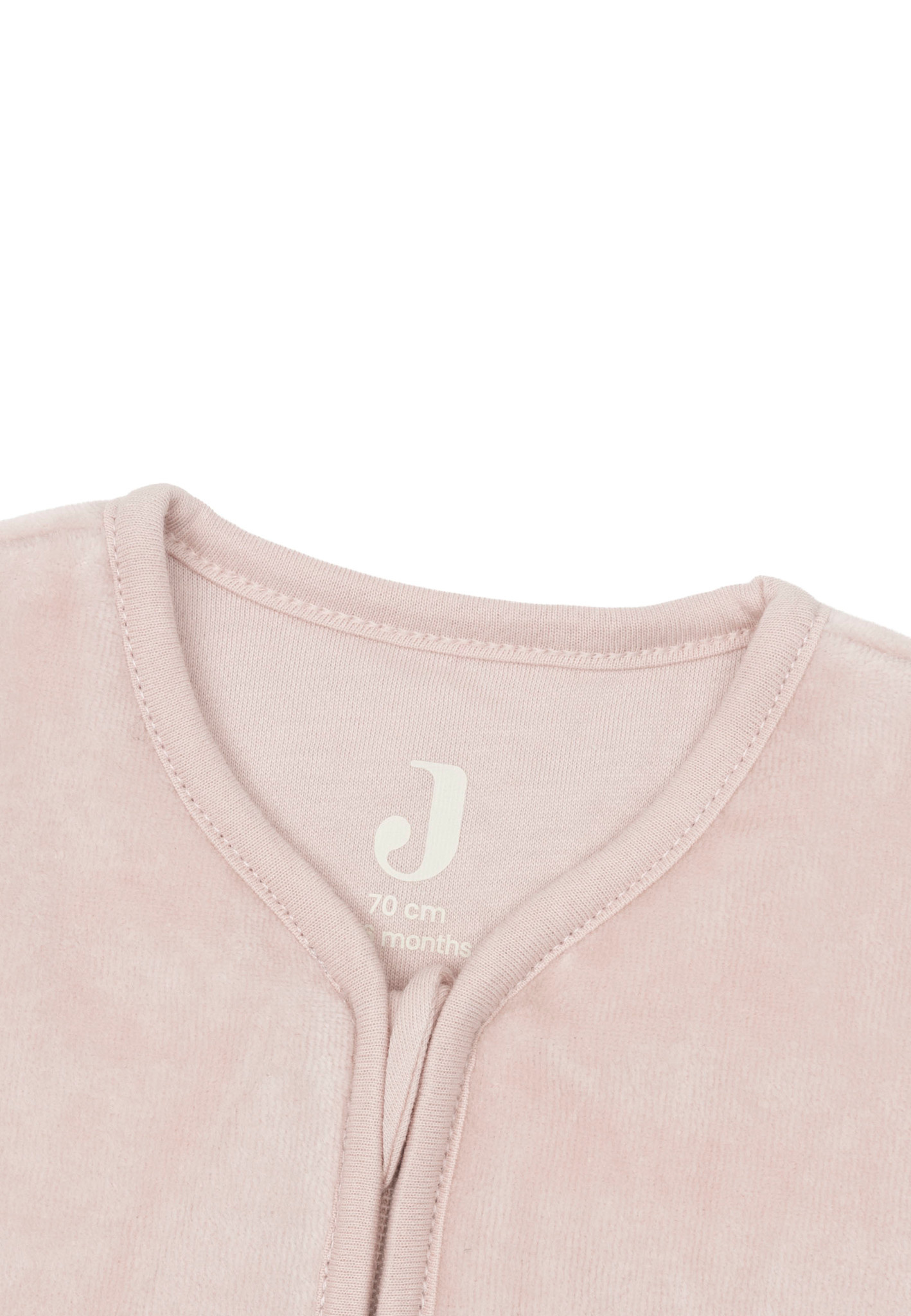 Jollein Slaapzak met afritsbare mouw 90cm Velvet Silk Rose