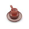 Kinderserviesset Siliconen Blush Shades