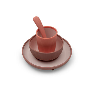Jollein Kinderserviesset Siliconen Blush Shades
