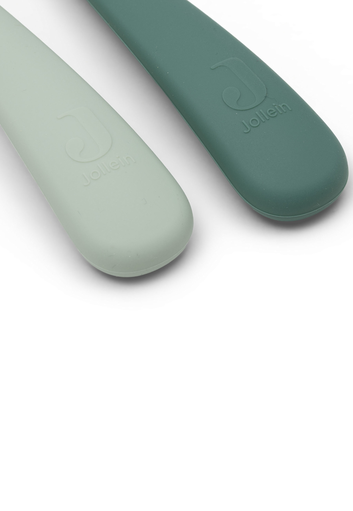 Jollein Siliconen Lepeltje Jade Shades (2-pack)