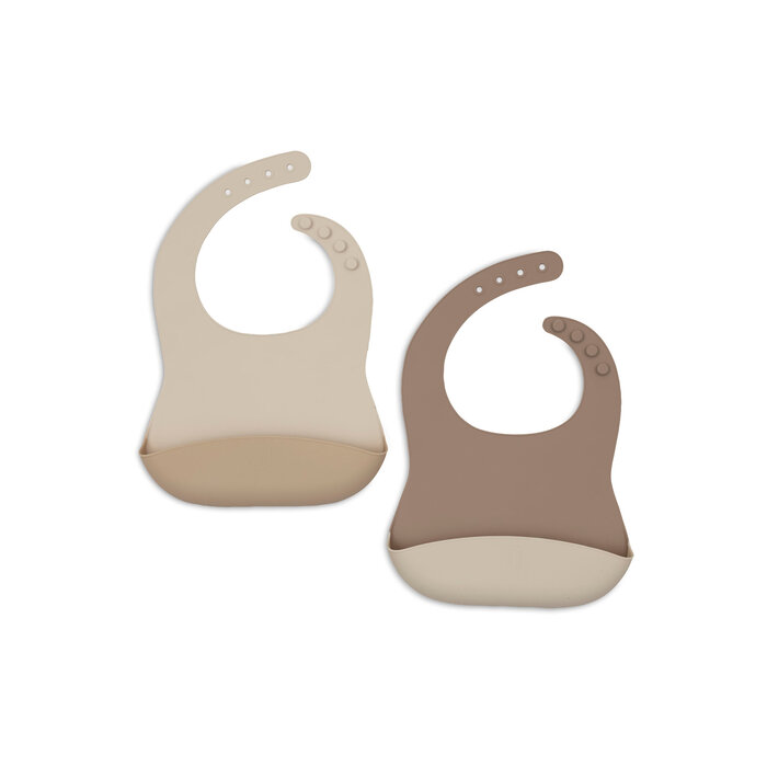 Jollein Slab Siliconen Natural Shades (2-pack)