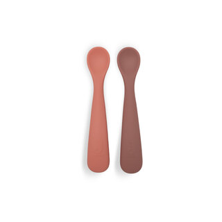 Jollein Siliconen Lepeltje Blush Shades (2-pack)