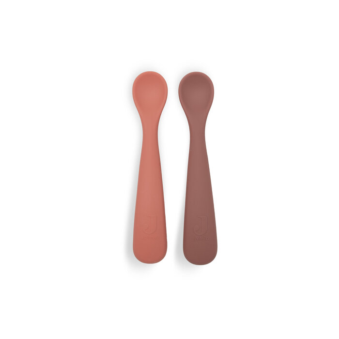 Jollein Siliconen Lepeltje Blush Shades (2-pack)