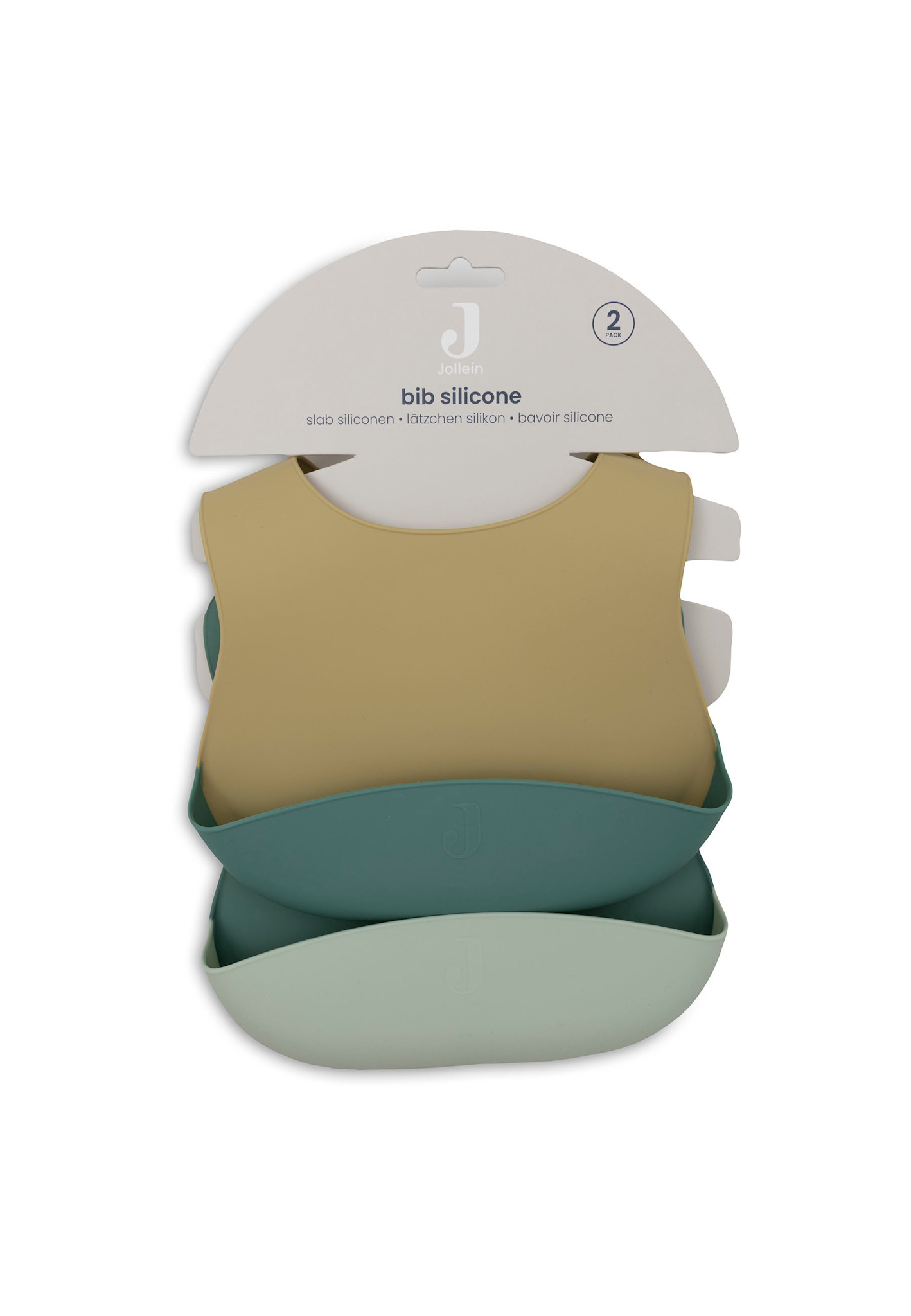 Jollein Slab Siliconen Jade Shades (2-pack)