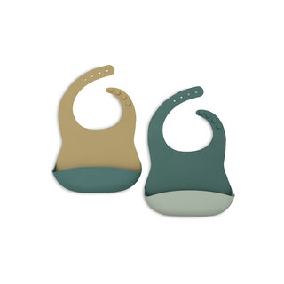 Jollein Slab Siliconen Jade Shades (2-pack)
