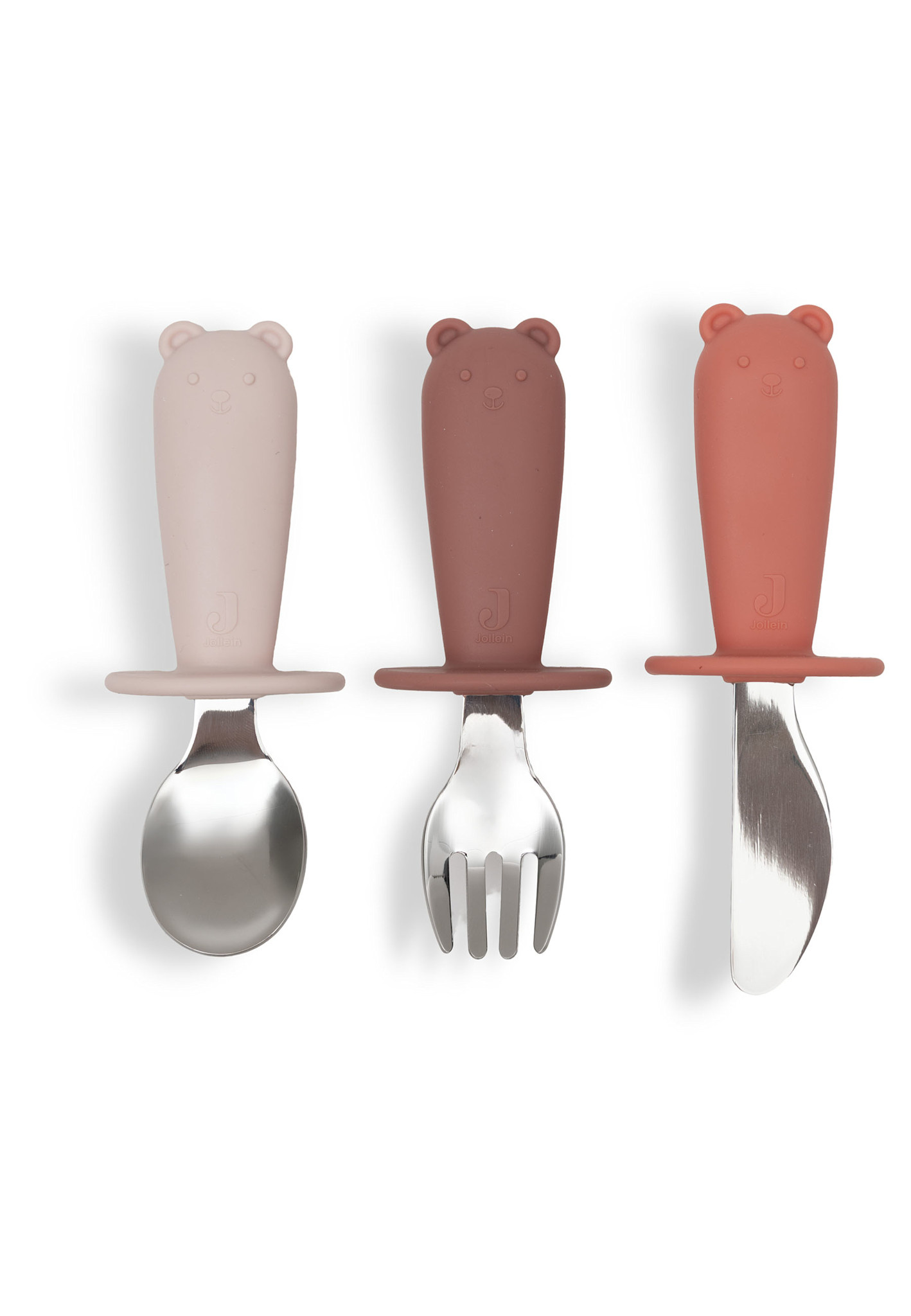 Jollein Bestekset Siliconen Blush Shades