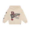 Oversized Hoodie Badges Sandshell