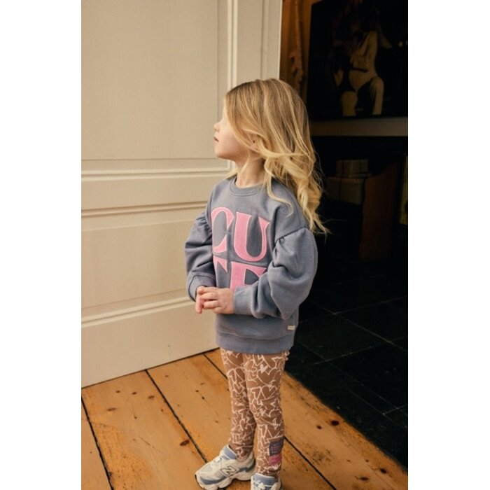 Daily7 Legging Allover Print Affogat