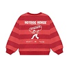 Oversized Sweater Big Stripe Rythmic Red